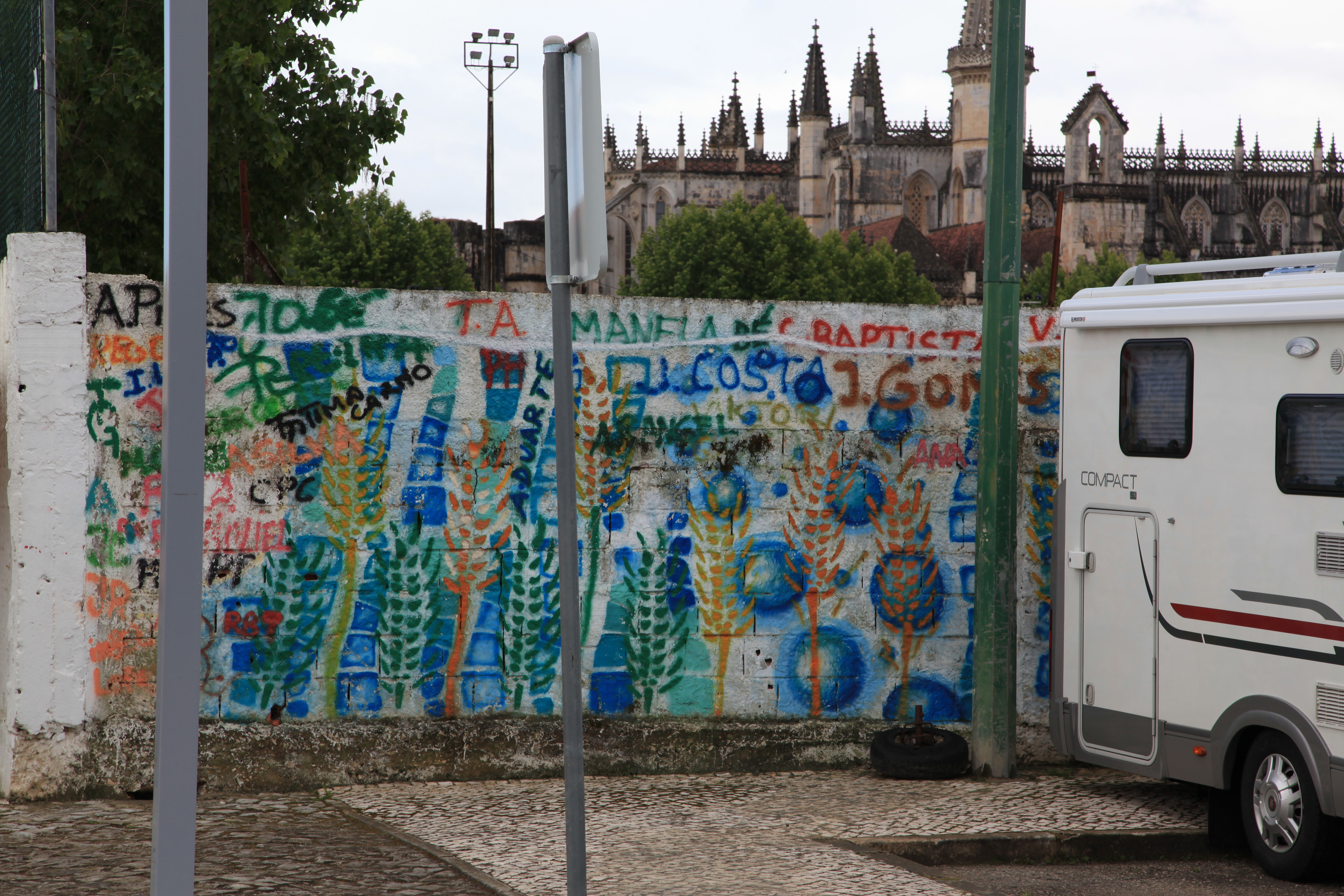 Graffiti at the Monastery of Batalha