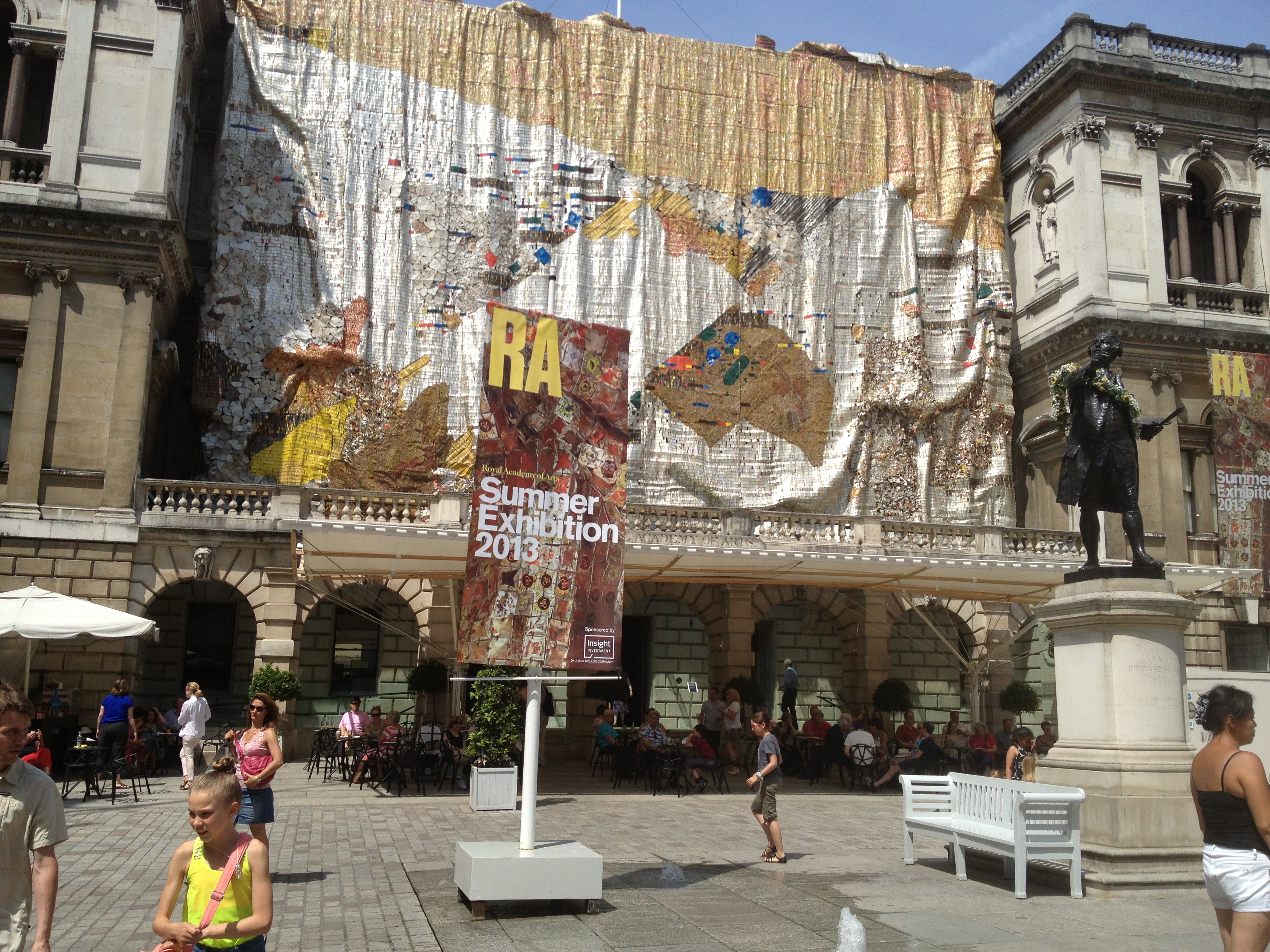 Entrance to the Royal Academy