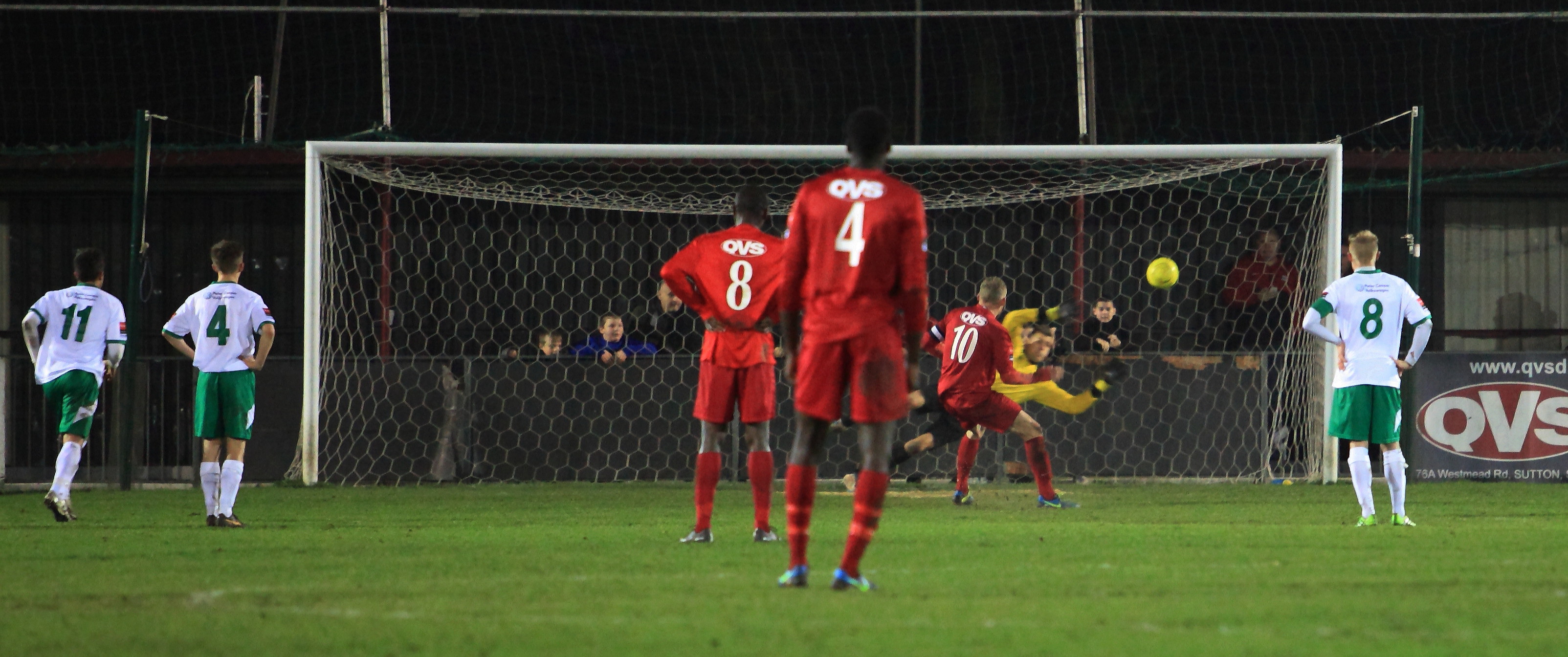 Lewis Taylor scoes a great penalty