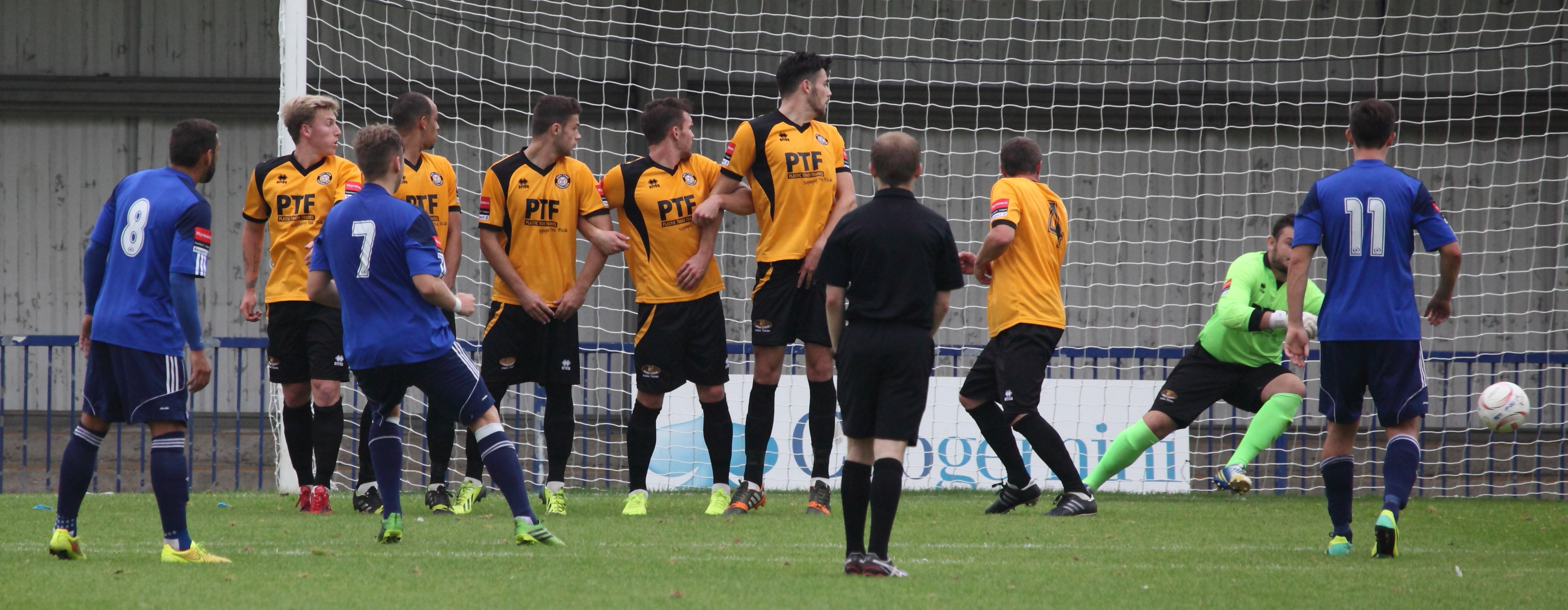 Met Police score from a free kick to equalise