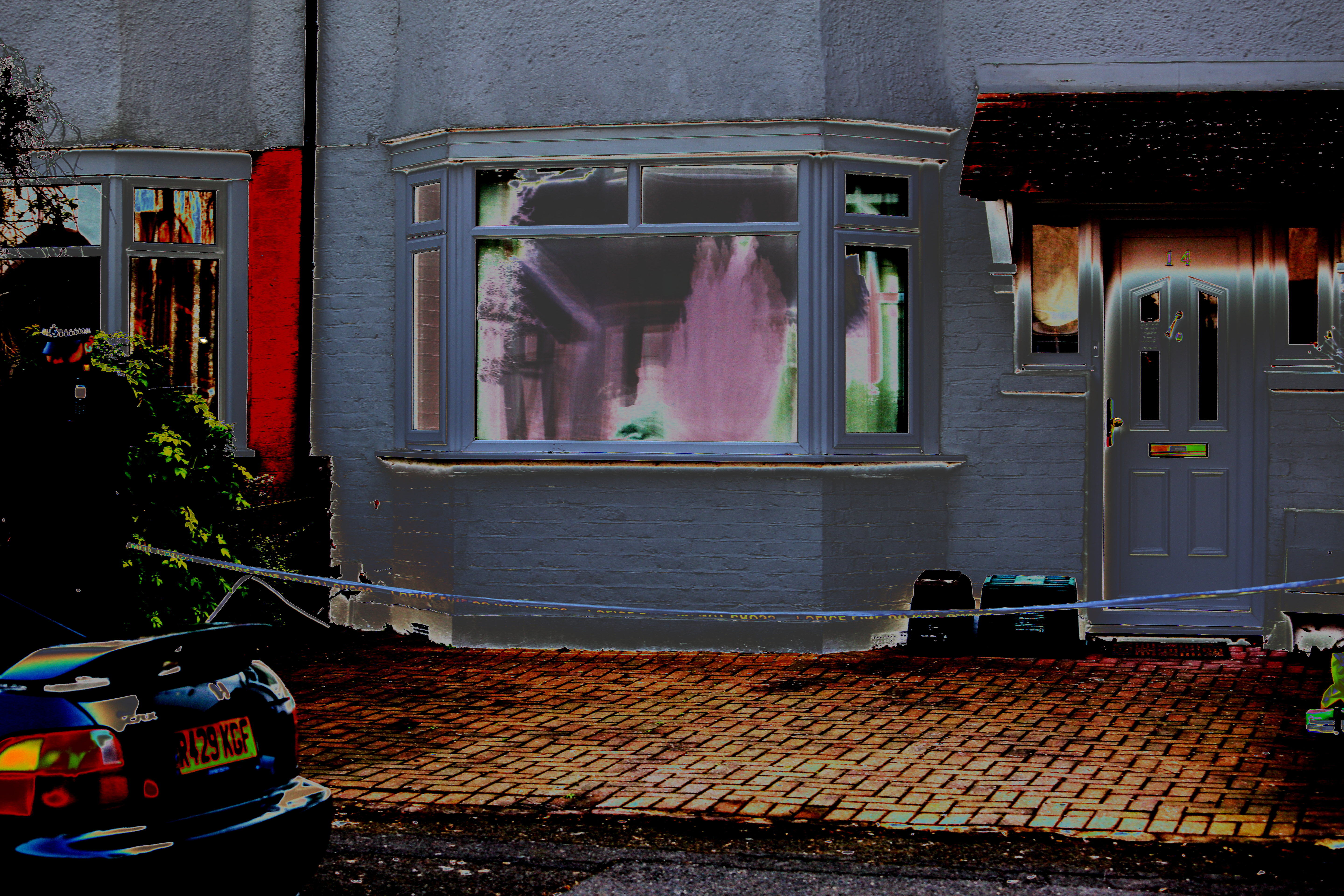 Motspur Park Murder . Copyright Chris Bushe