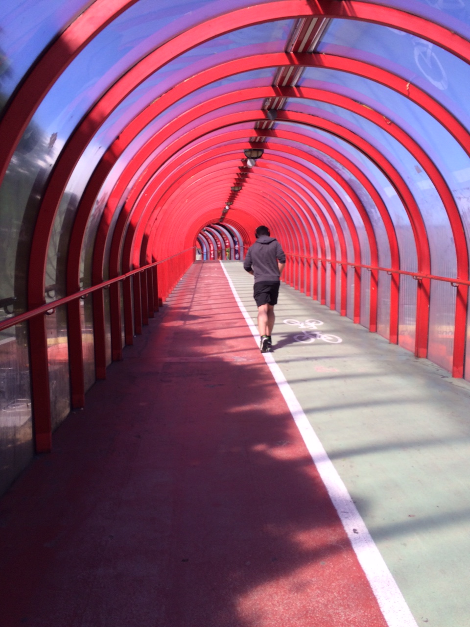 Walkway from Station to SECC Glasgow