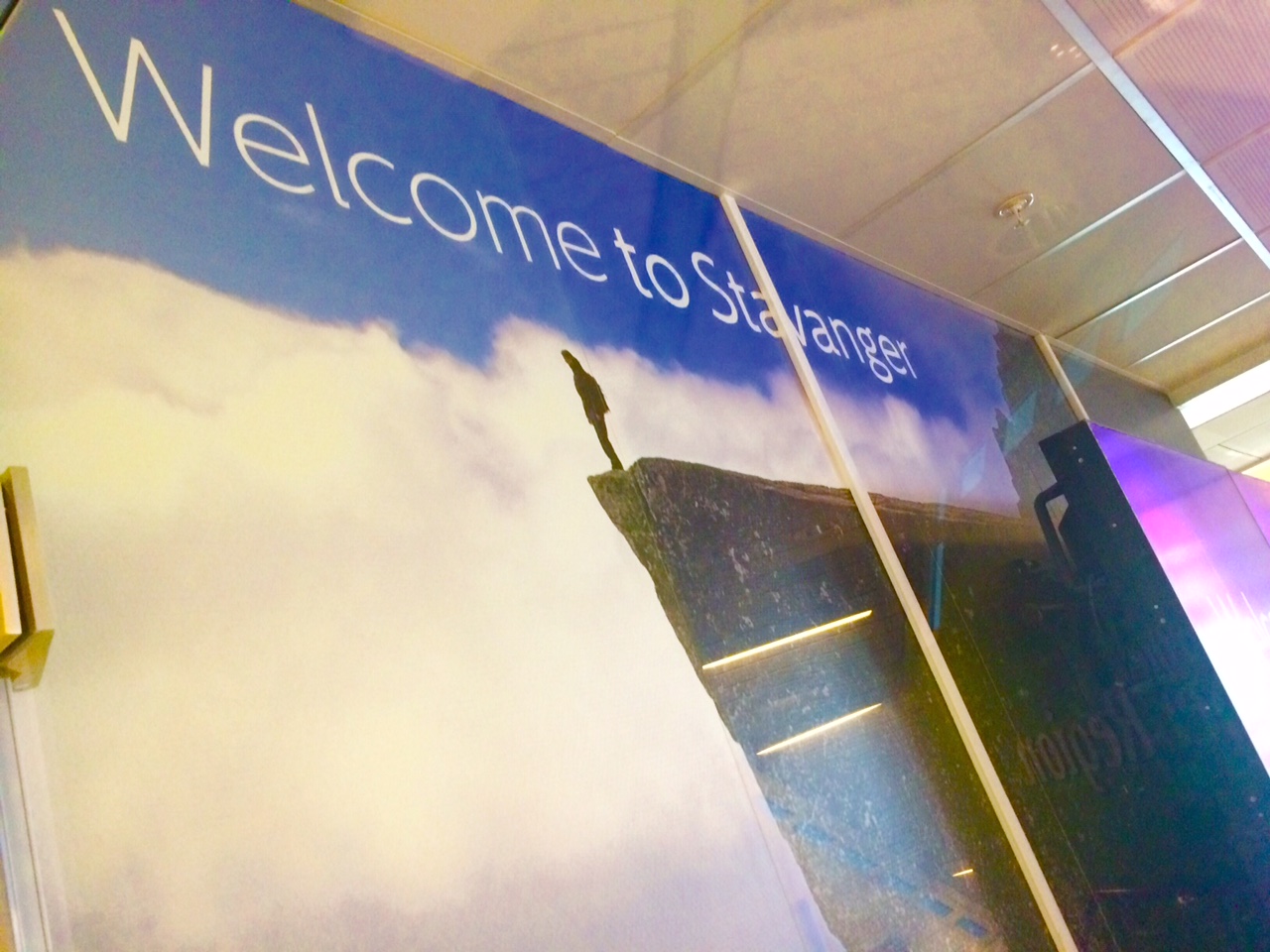 Welcome to Stavanger. Jump off a cliff?