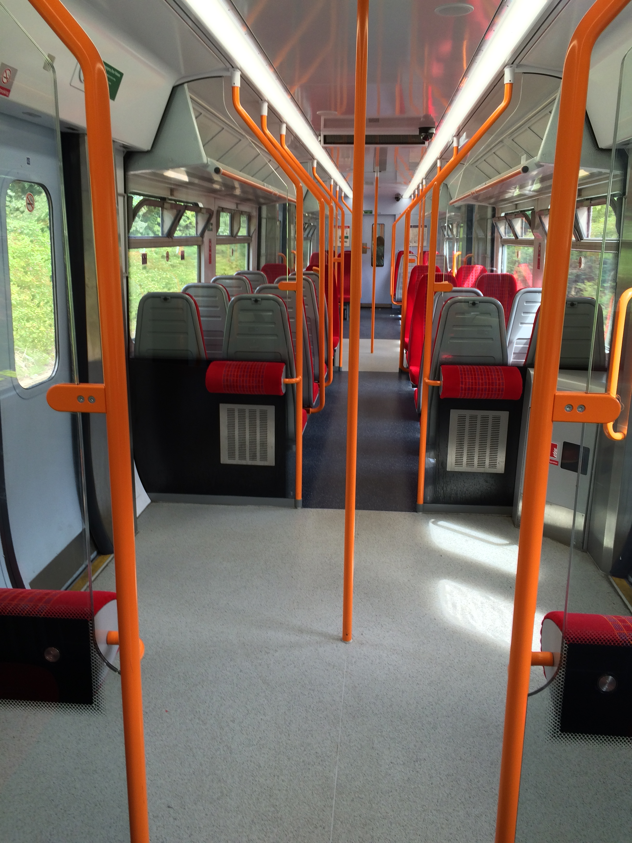 Empty South west Trains service 