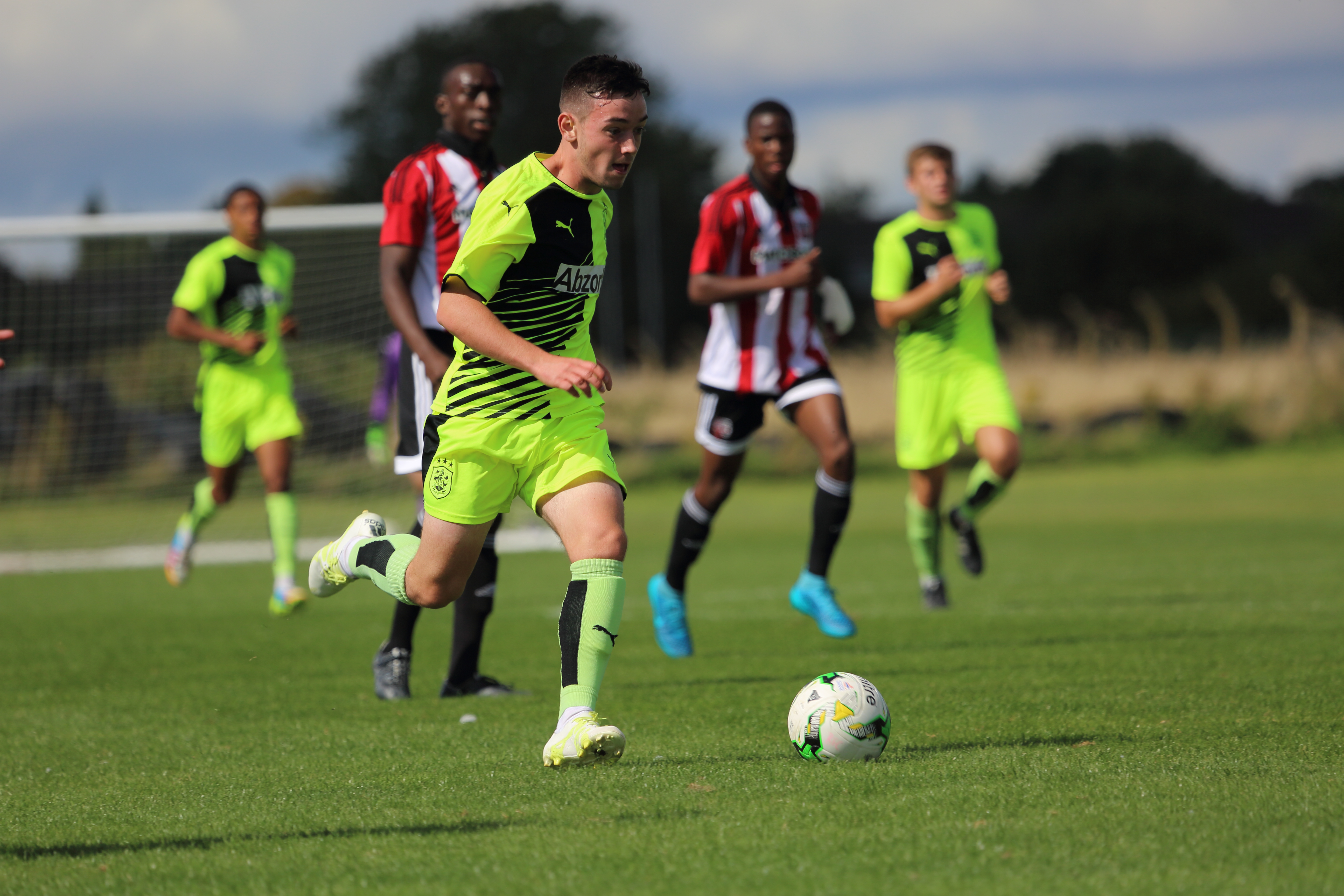 Jack Boyle. Brentford v Huddersfield Under 18. Sept 2015