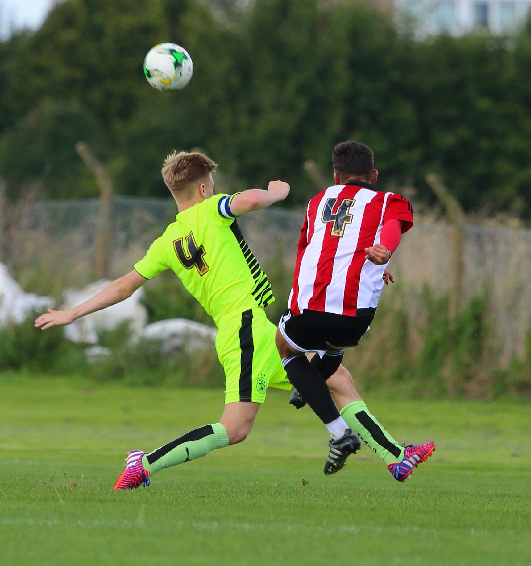 all the 4's.Brentford v Huddersfield Under 18. Sept 2015