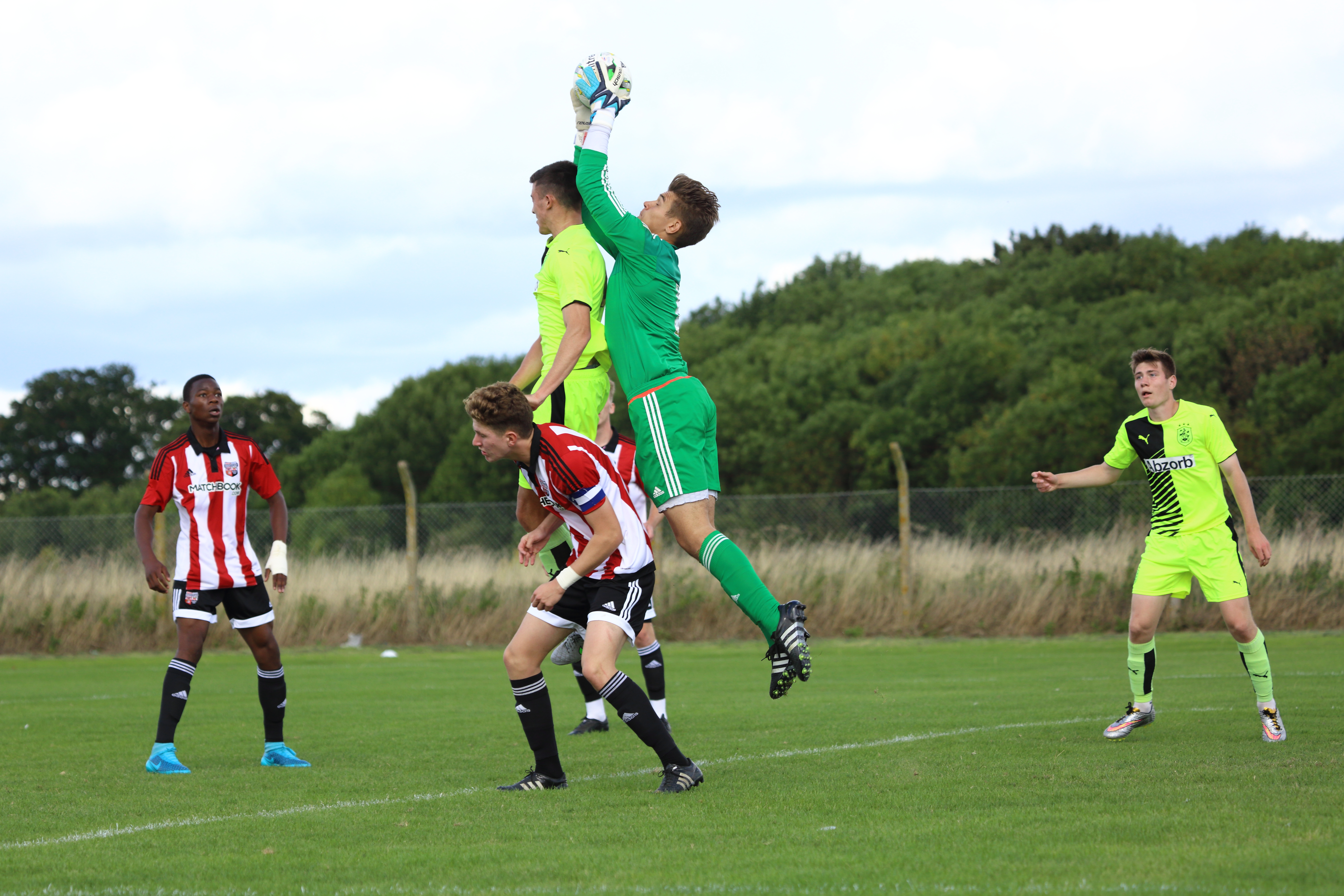 Brentford v Huddersfield Under 18. Sept 2015