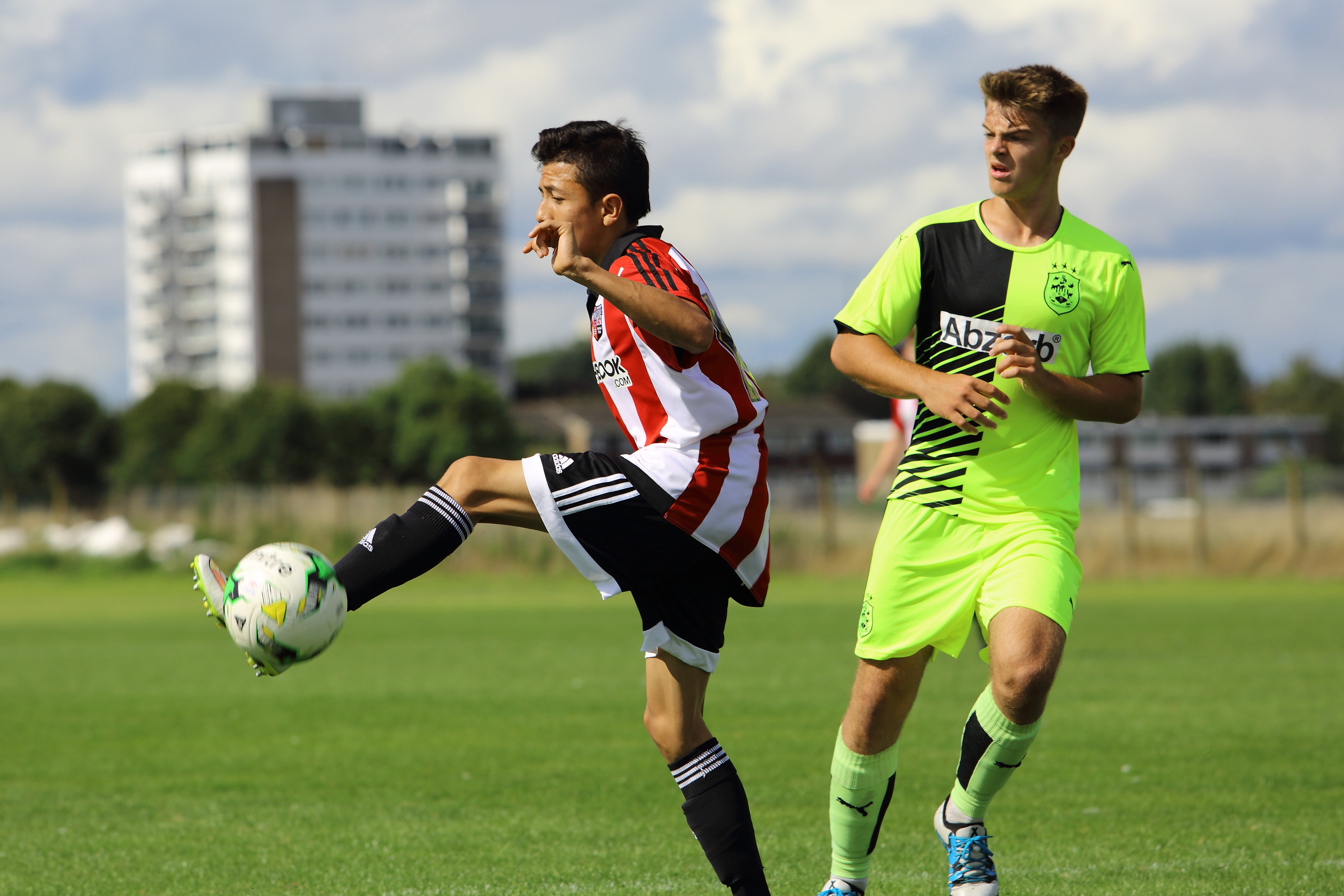 Brentford v Huddersfield Under 18. Sept 2015
