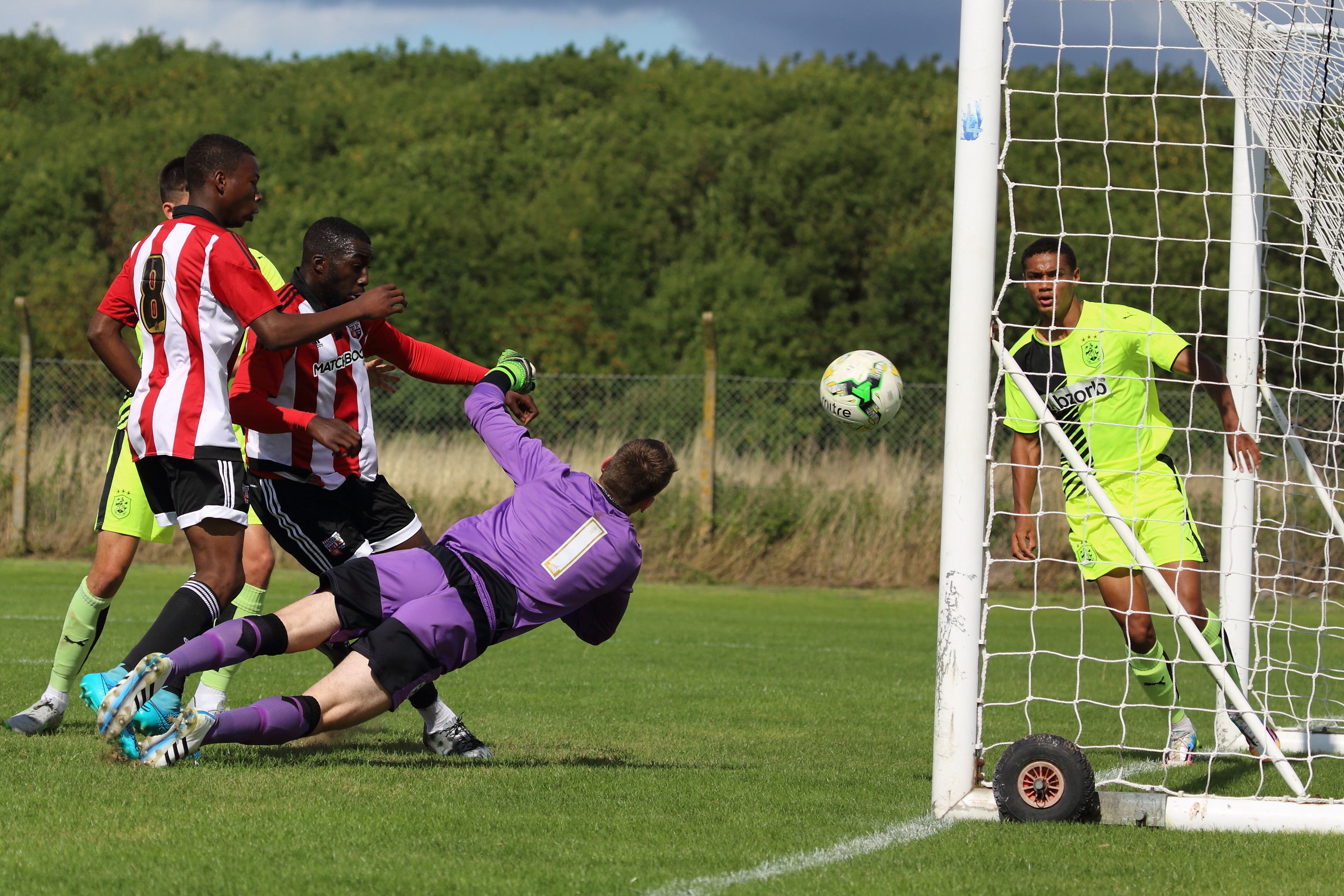 Brentford v Huddersfield Under 18. Sept 2015