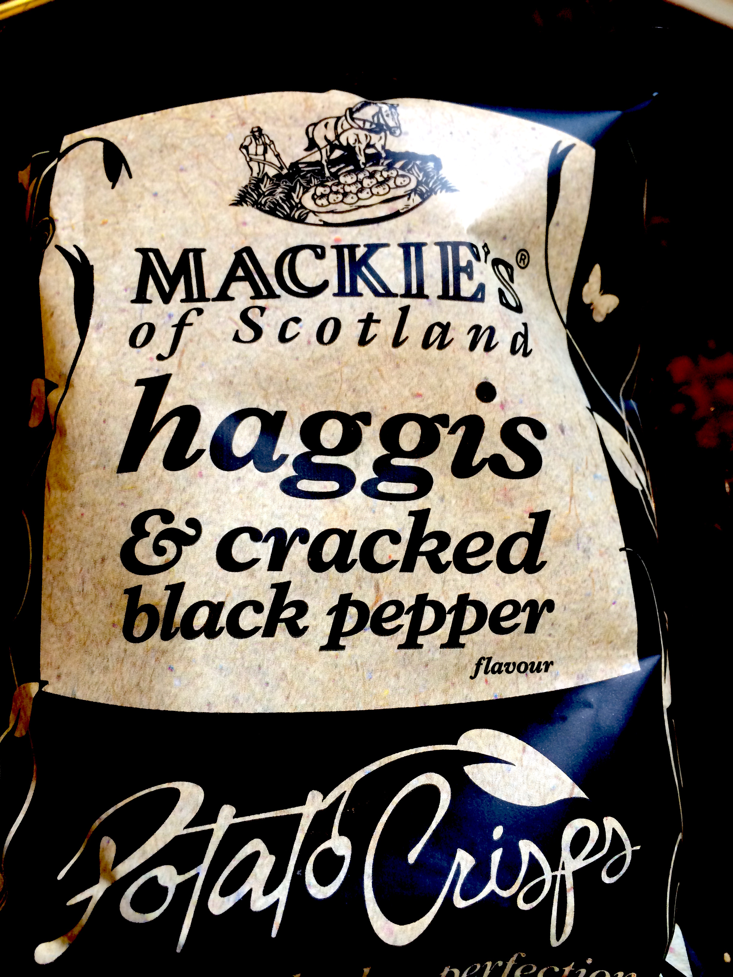 Haggis crisps