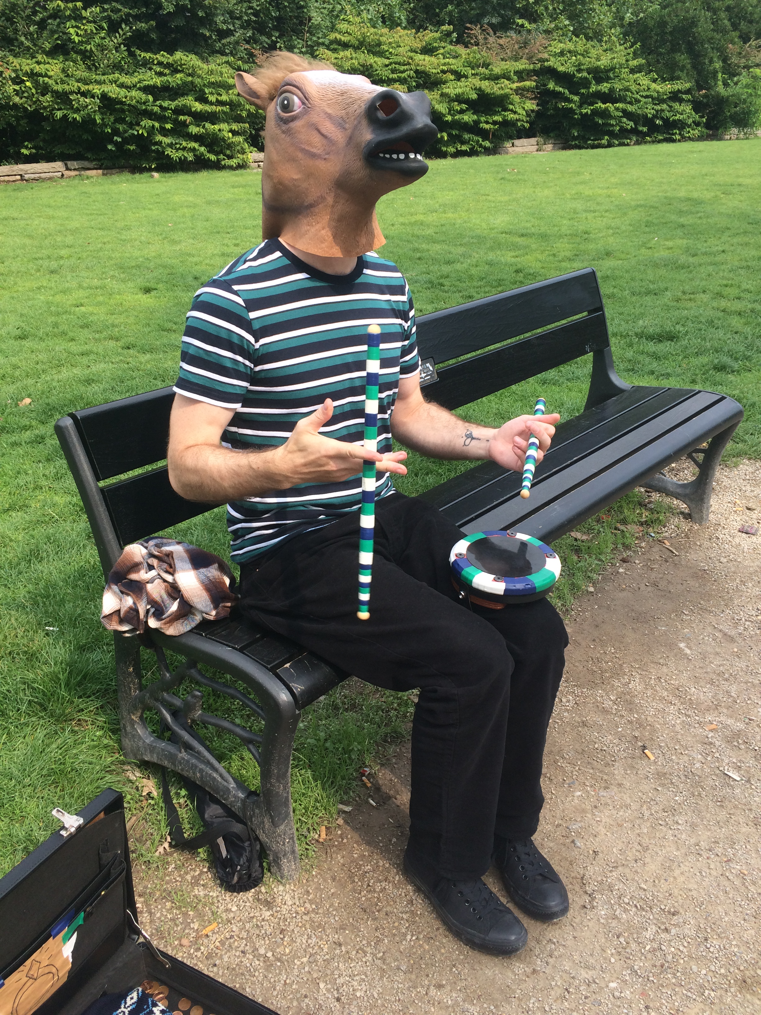 Not entirely sure that words can describe this? Vondelspark man. 